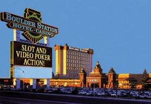 Boulder Station Hotel Casino Sign